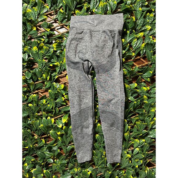 PINK ACTIVE Gray Leggings Size Medium - Picture 2 of 4